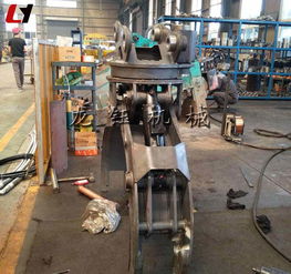 【高強度液壓抓石機/廠家直銷高效圓木夾木器多用途旋轉式抓木機/挖溝機圓木夾木器】- 