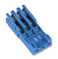 281786-3 - TE CONNECTIVITY / AMP - 線至板連接器, AMPMODU HE14系列, IDC / IDT, 插座, 3, 2.54 mm, 鍍錫觸芯 | e絡(luò)盟 中國(guó)